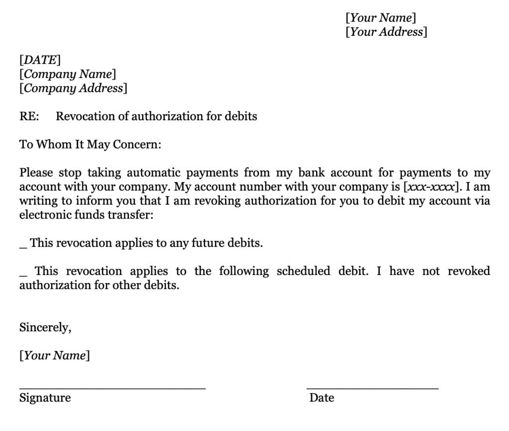 Consumer Financial Protection Bureau letter template for payday lenders